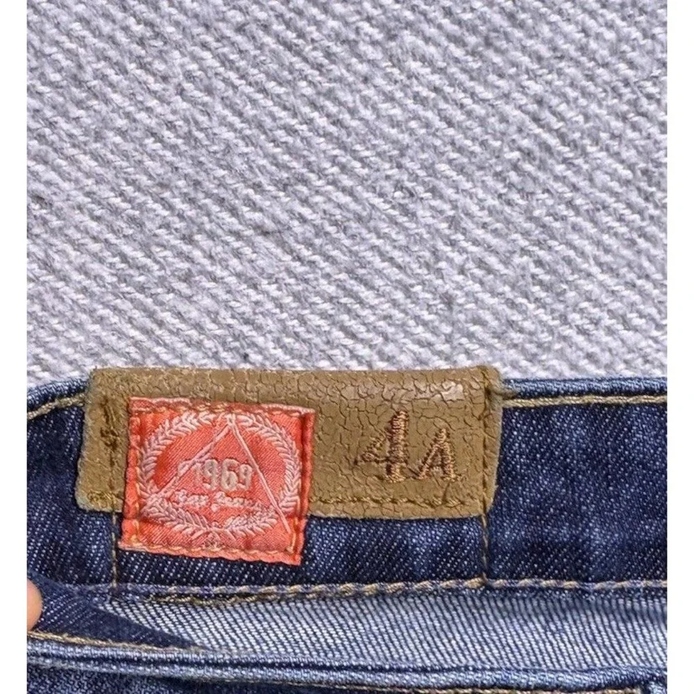 Y2K Gap 1969 Classic Fit Straight Leg Jeans Stretch Medium Tint Women's 4A